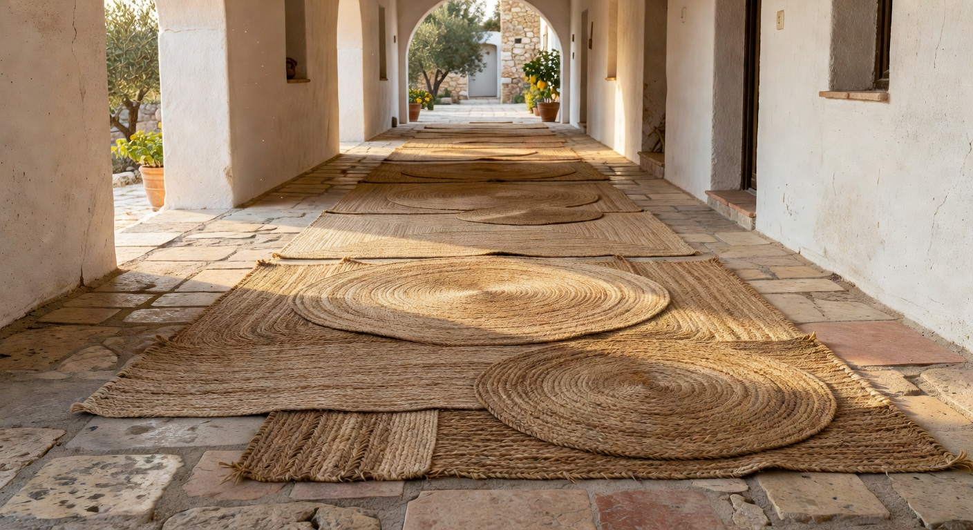Alfombra yute